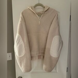 Urban Outfitters Sherpa Pullover with Hood, Size S